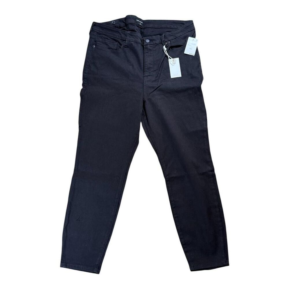 Good-american Women's Black and Navy Jeans